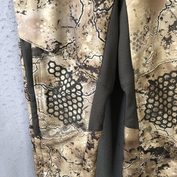 Pnuma Pants Mens 32x32 Camo Hunting Zip Pockets Reinforced Knees Outdoors P202 - Picture 15 of 16